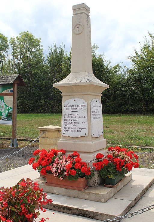 Oorlogsmonument Biefmorin