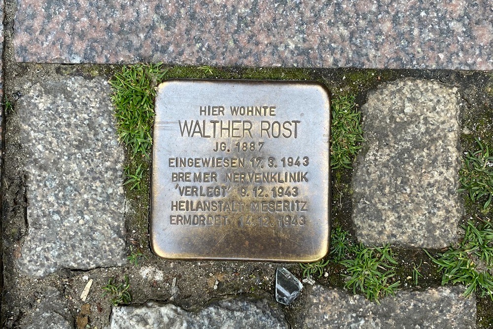 Stumbling Stone Bürgermeister-Smidt-Straße 126 #1