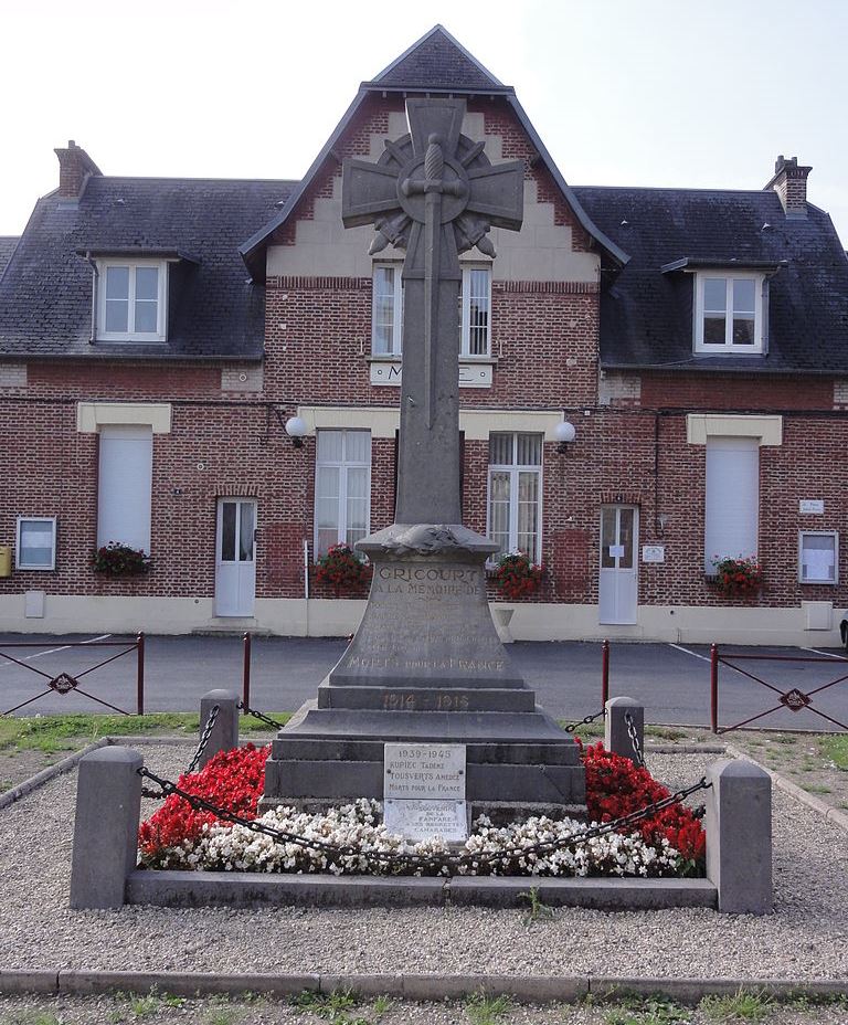 Oorlogsmonument Gricourt