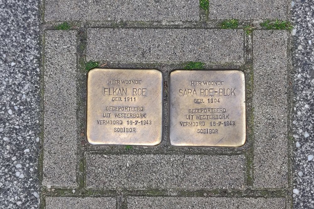 Stolpersteine Pretoriusstraat 37