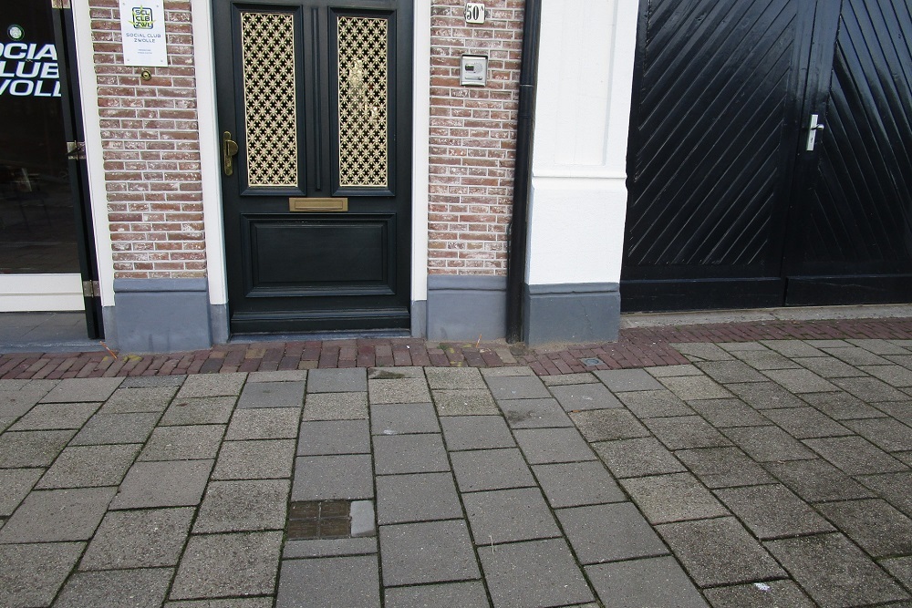 Stumbling Stones Thorbeckegracht 50a #4