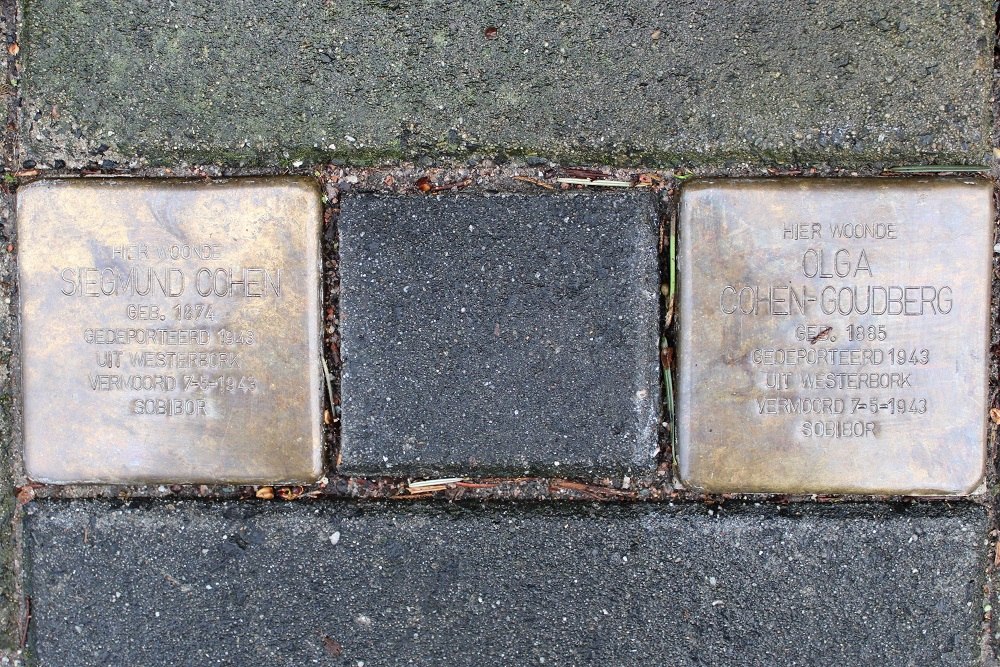 Stumbling Stones Javastraat 4 (was Van Boetzelaerstraat 31) #2