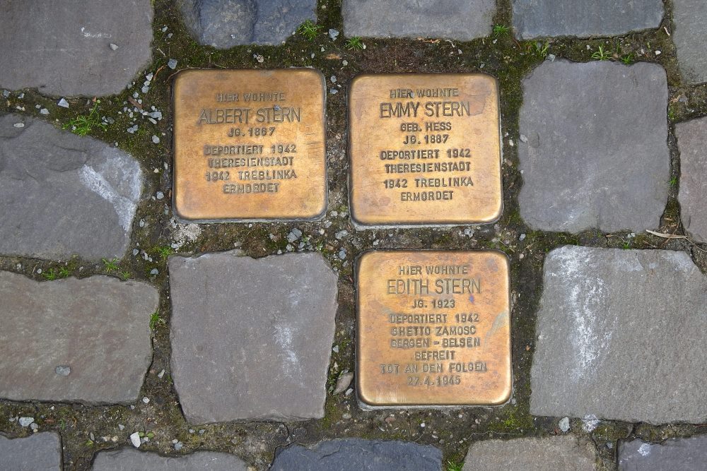 Stolpersteine Weststrae 44 #1