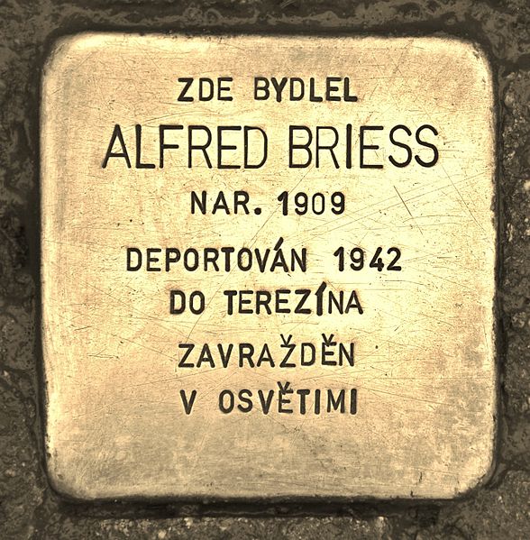 Stolperstein Wellnerova 640/21