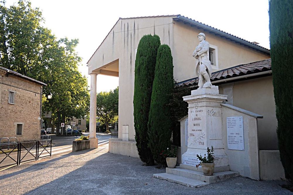 Oorlogsmonument Loriol-du-Comtat