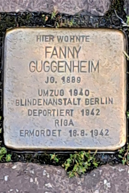 Stolperstein Hauptstrasse 61 #2