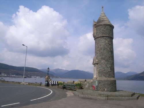 Oorlogsmonument Sandbank en Ardnadam #1