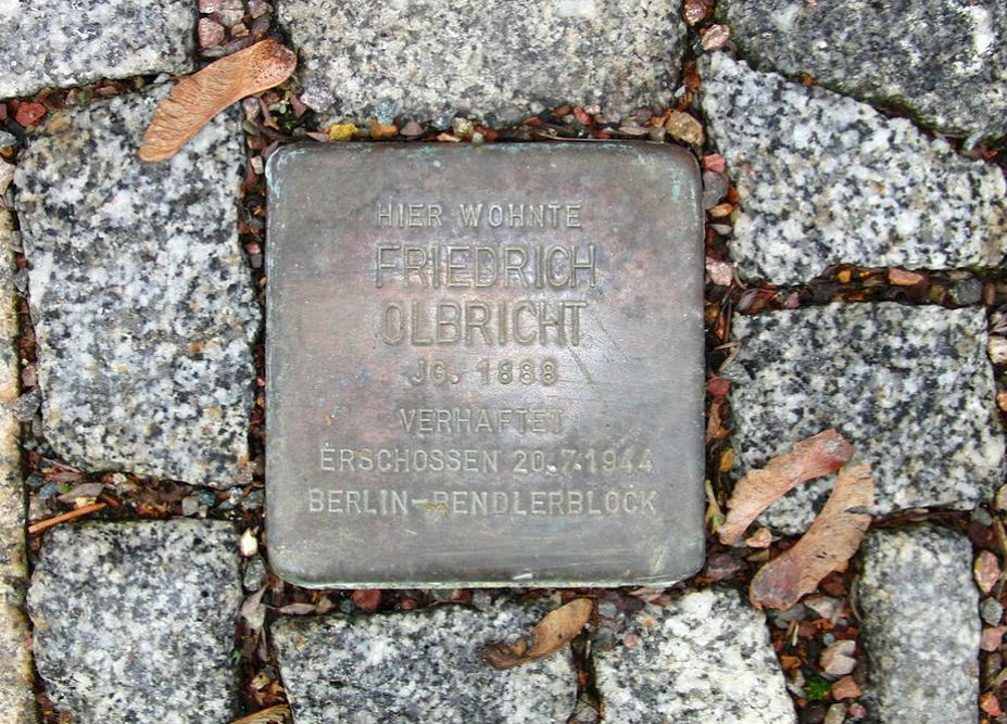 Stolperstein Wielandstrae 6 #1