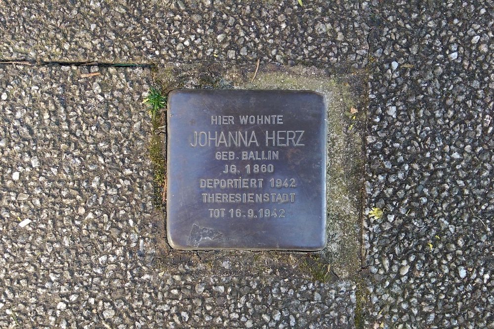Stolperstein Gustav-Freytag-Straße 3