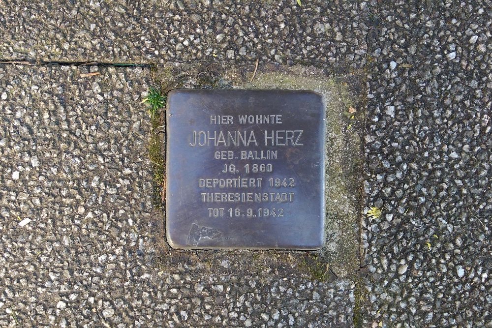 Stolperstein Gustav-Freytag-Strae 3