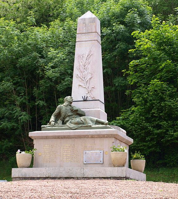 Oorlogsmonument Jouey #1