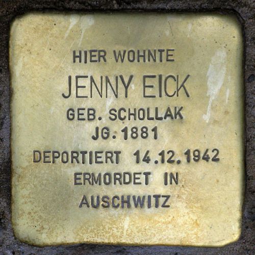 Stolpersteine Bernhard-Lichtenberg-Strae 15 #1