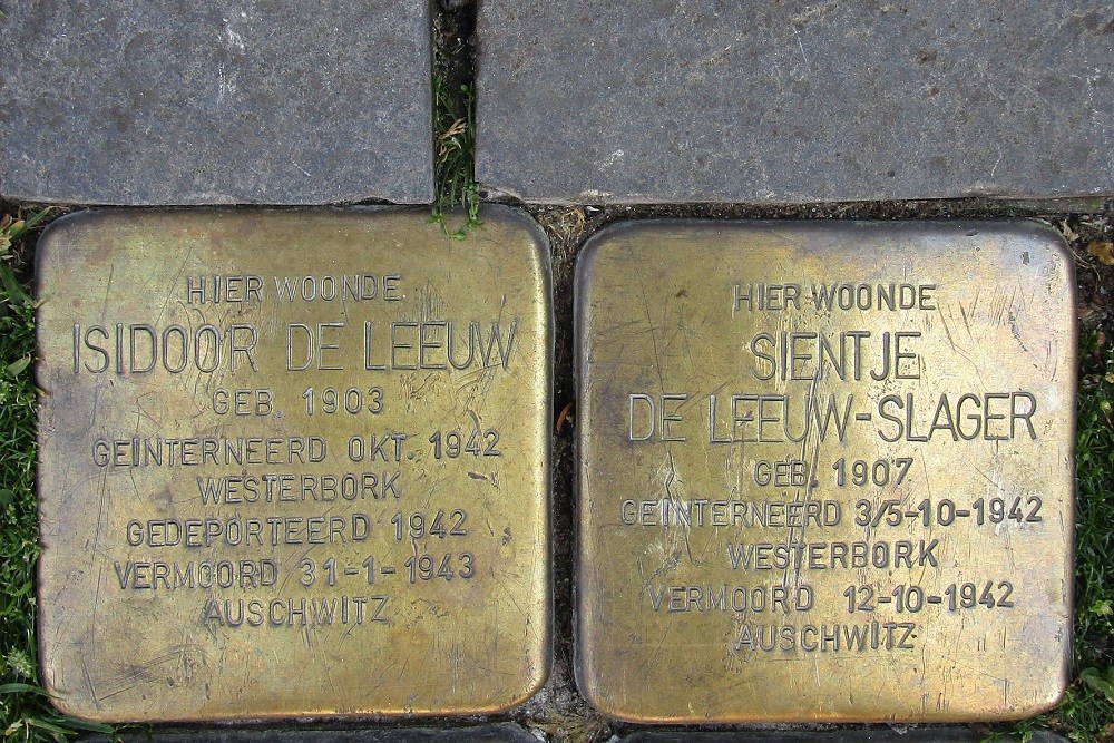 Stolpersteine Stadsgravenstraat 67 #2