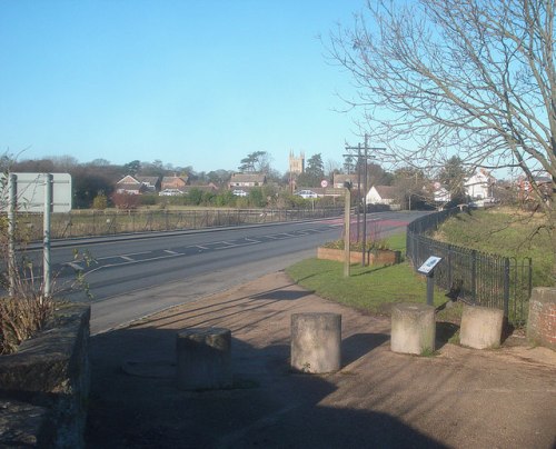 Tankversperring Pershore Old Bridge #1