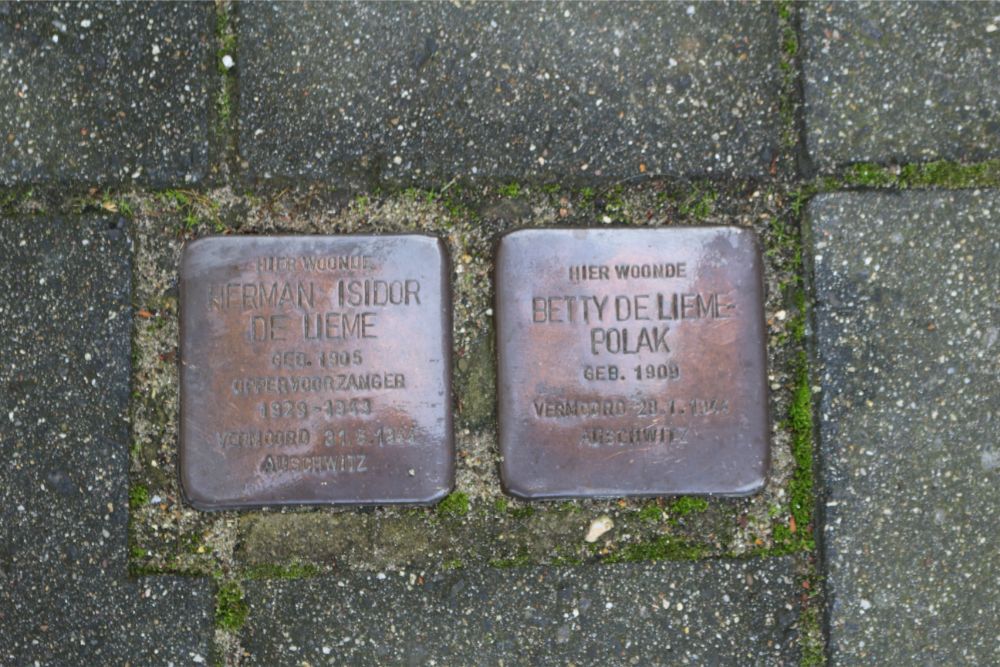 Stolpersteine Prins Bernhardstraat 2 #2