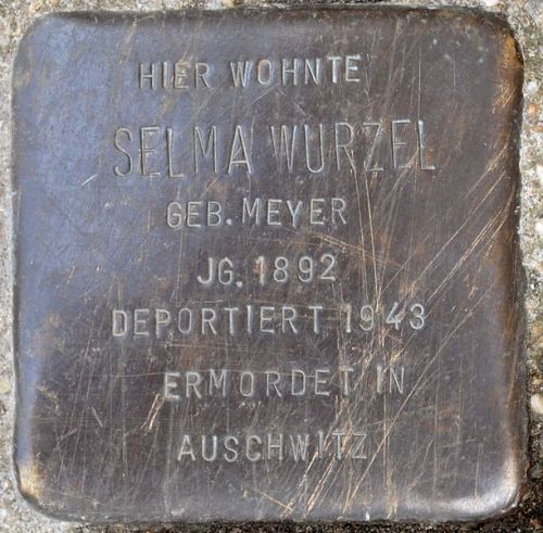 Stolpersteine Swinemnder Strae 74