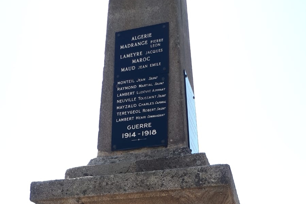 War Memorial Treignac #1