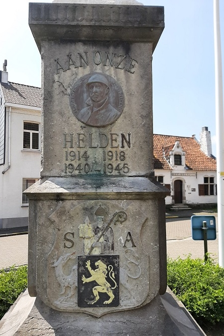 War Memorial Sint-Amands-aan-de-Schelde #3