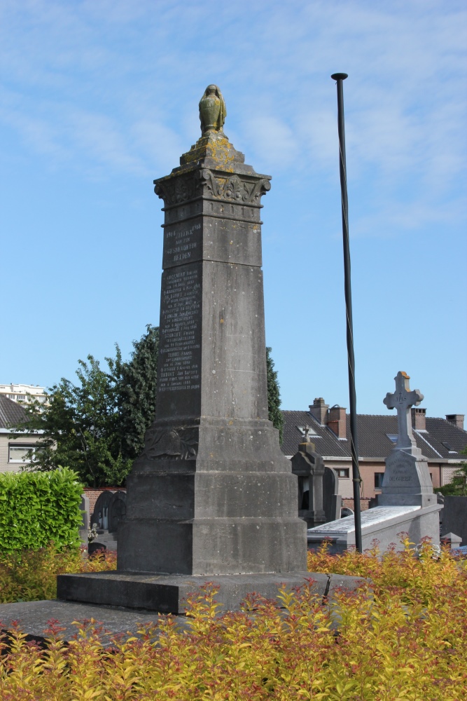 Oorlogsmonument Begraafplaats Zellik #2