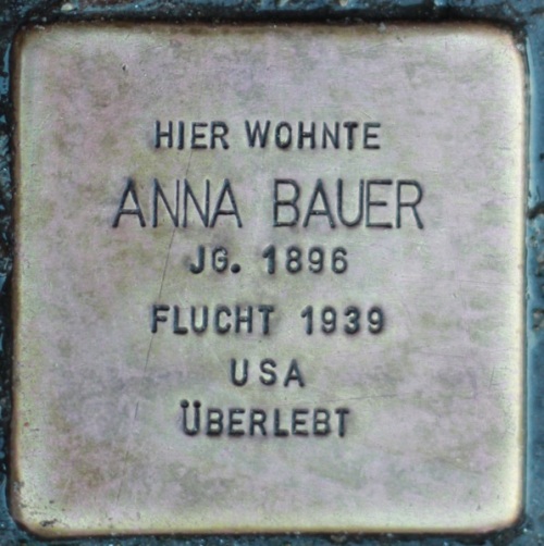 Stolpersteine Lange Strae 143 #1