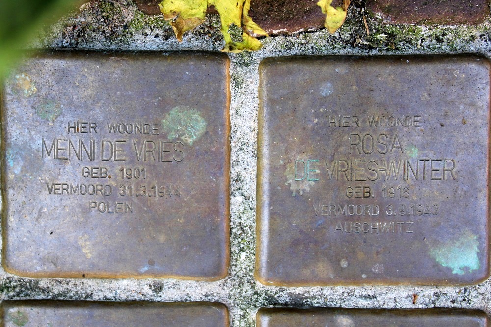 Stolpersteine Waterstraat 18 (voorheen 12) #2