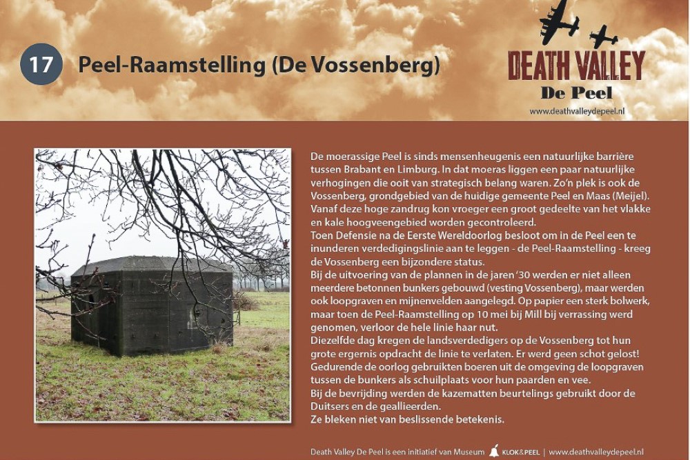 Cycling route Death Valley De Peel - Peel-Raamstelling (De Vossenberg) (#17) #1