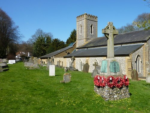 Commonwealth War Graves St Peter and St Paul Church Churchyard #1