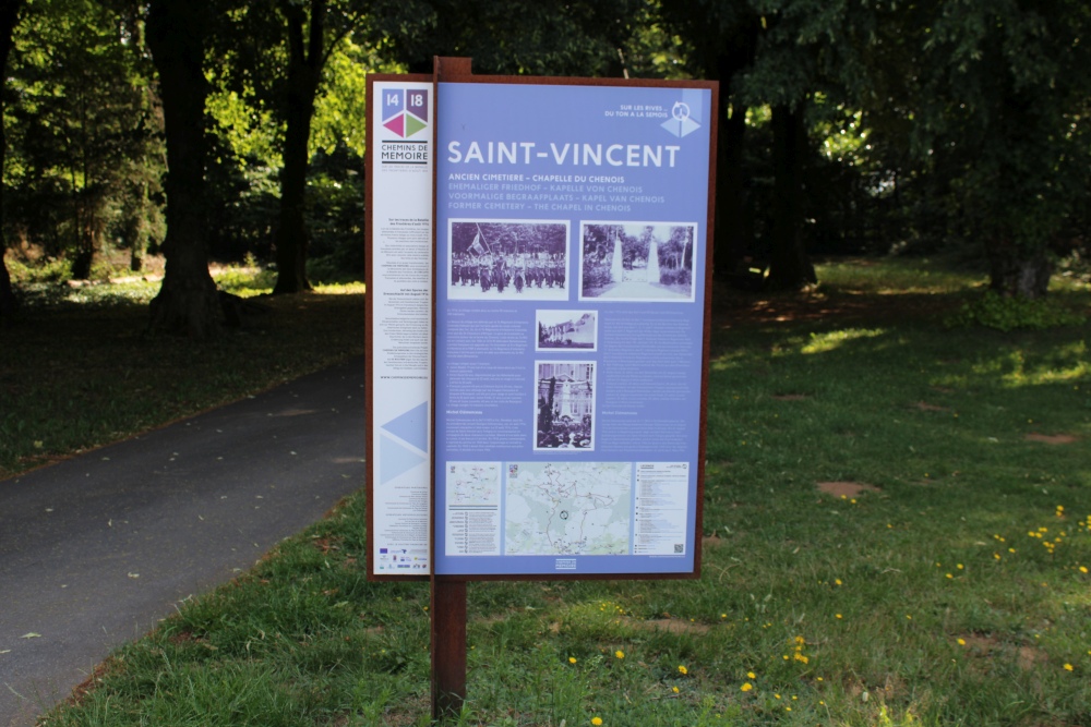 Former French-German War Cemetery du Chenois Saint-Vincent #5