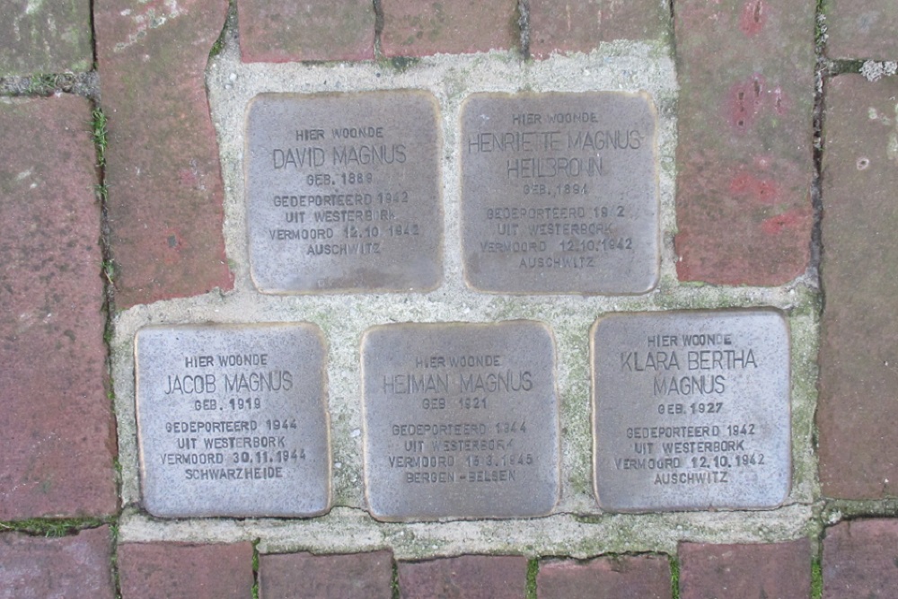 Stolpersteine Rolderstraat 42