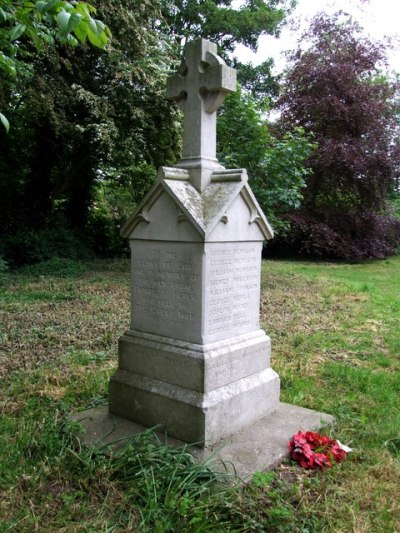 War Memorial Thorpe St Peter