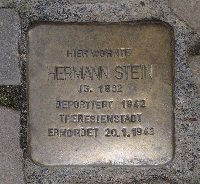 Stumbling Stone Fischerstraße 18