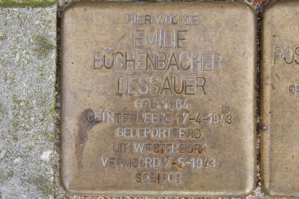 Stolpersteine Merwedeplein 38 #2