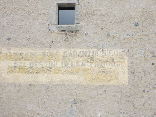 Fascist Wall Inscription Glorenza #2