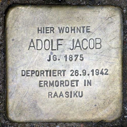 Stolpersteine Richard-Sorge-Strae 34 #3