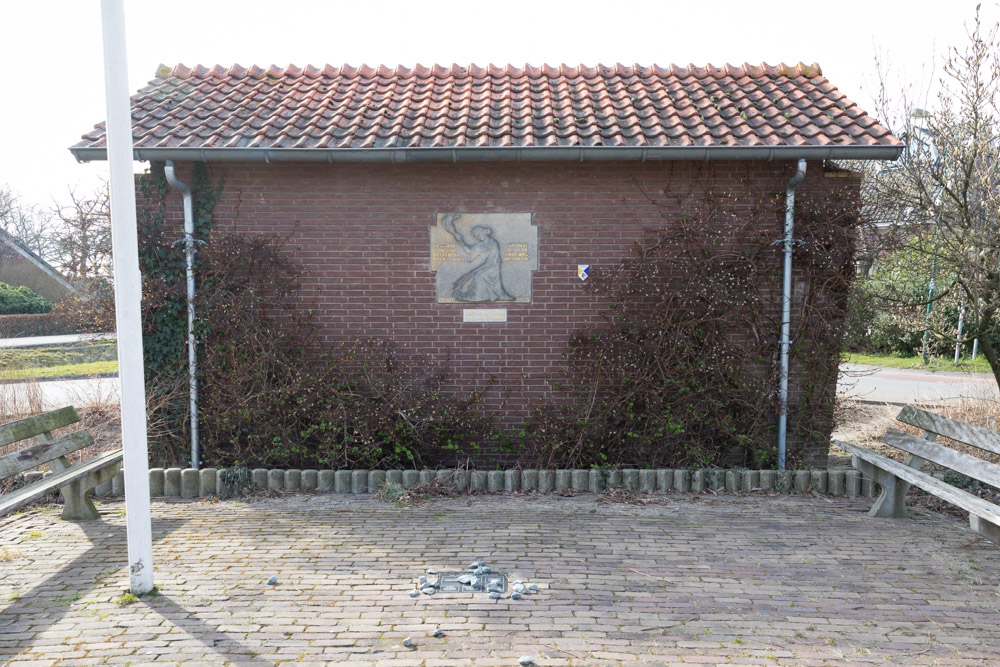 Memorial Stone War Victims Schalkwijk #2