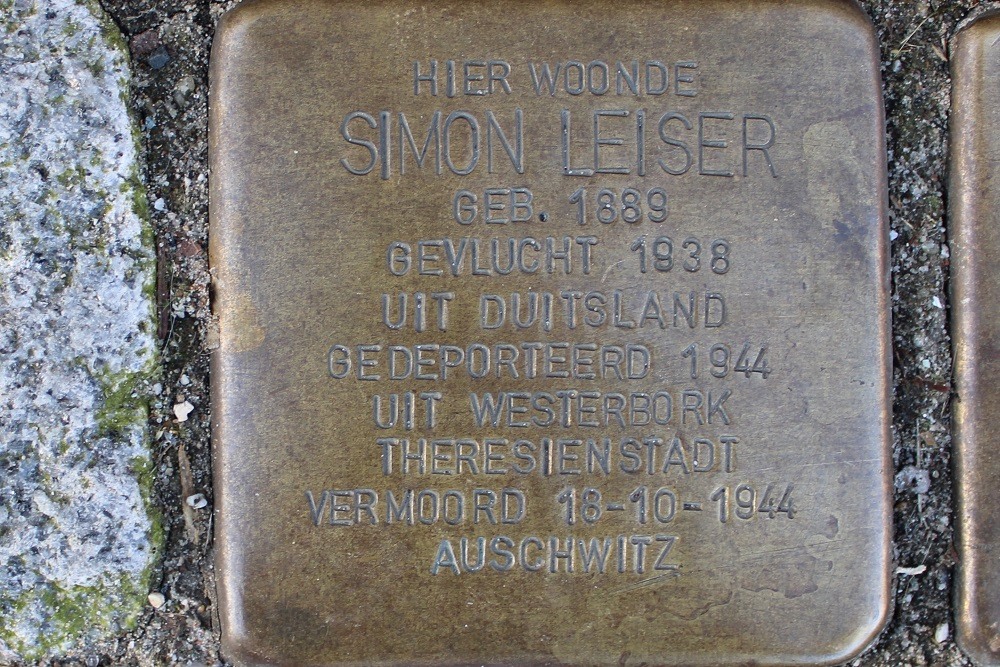 Stolpersteine Houtmansgracht 14 (voorheen 23) #2