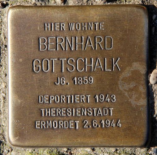 Stolperstein Lange Strae 81 #1