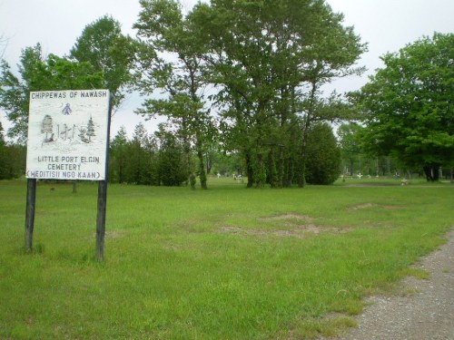 Oorlogsgraf van het Gemenebest Little Port Elgin First Nations Cemetery