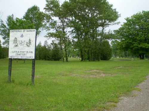 Commonwealth War Grave Little Port Elgin First Nations Cemetery