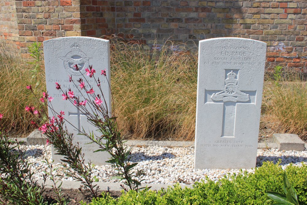 Commonwealth War Graves Lombardsijde #2