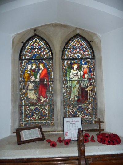 Roll of Honour St. Simon and St. Jude Church #1