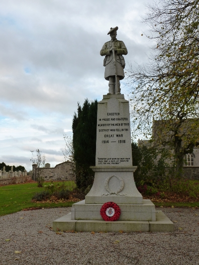 Oorlogsmonument Oldmeldrum #1