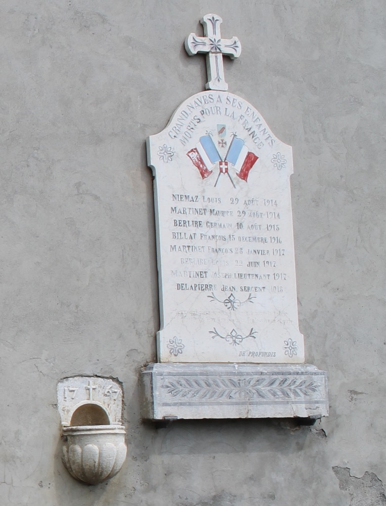 Monument Eerste Wereldoorlog Grand-Nâves