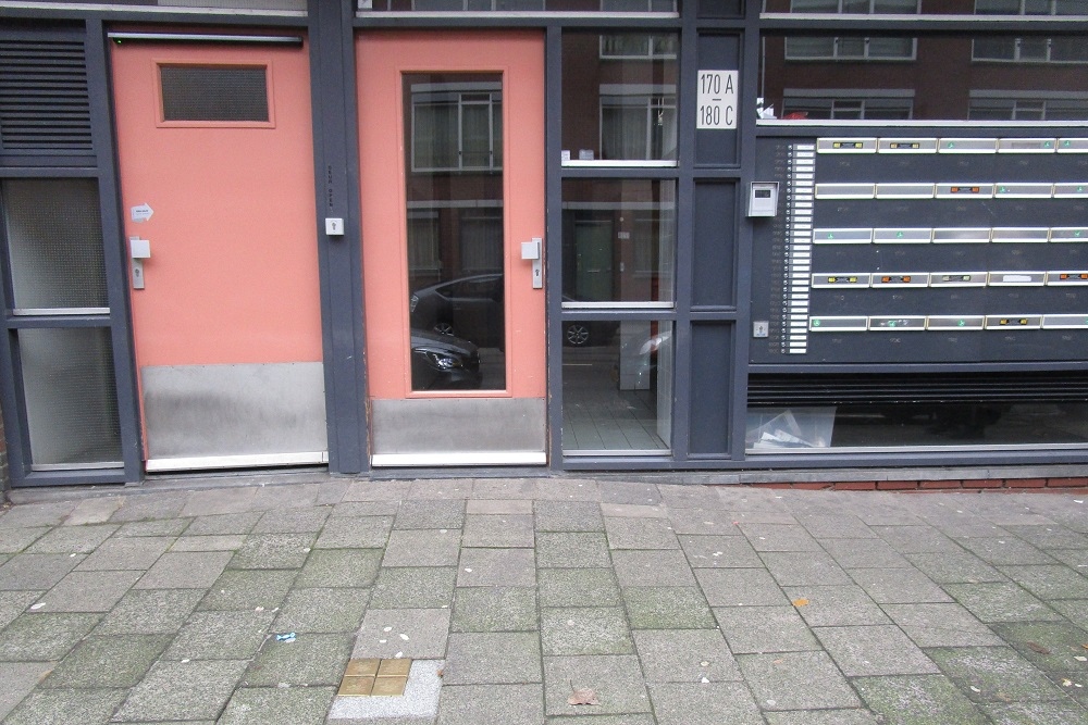 Stolpersteine Zaagmolenstraat 170b #4