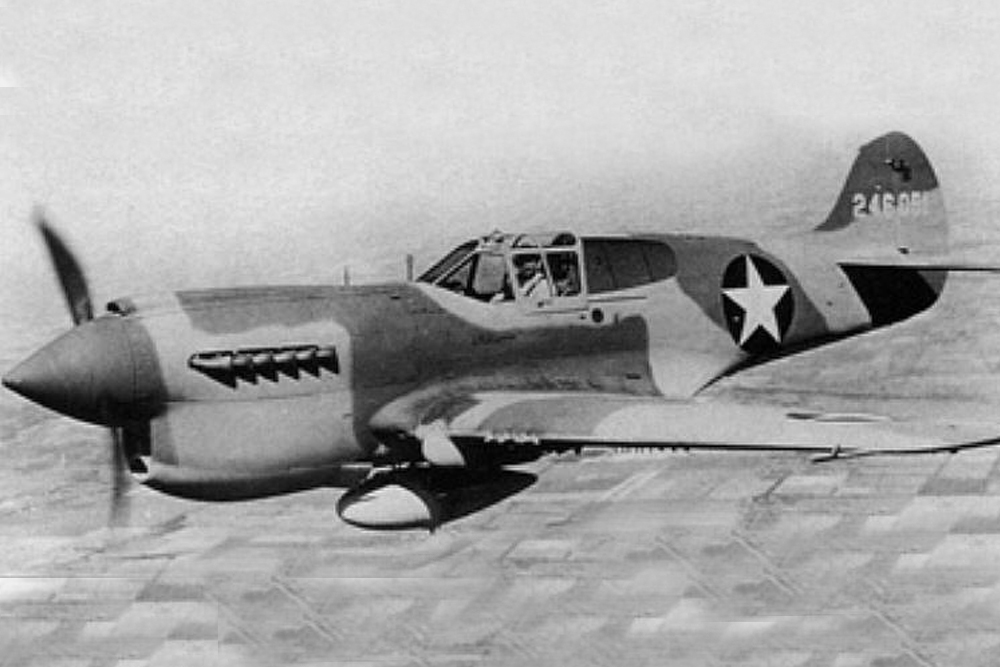 Crashlocatie P-40K-1-CU 
