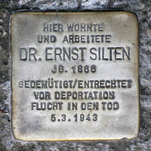 Stumbling Stones Reinhardtstraße 5 #2