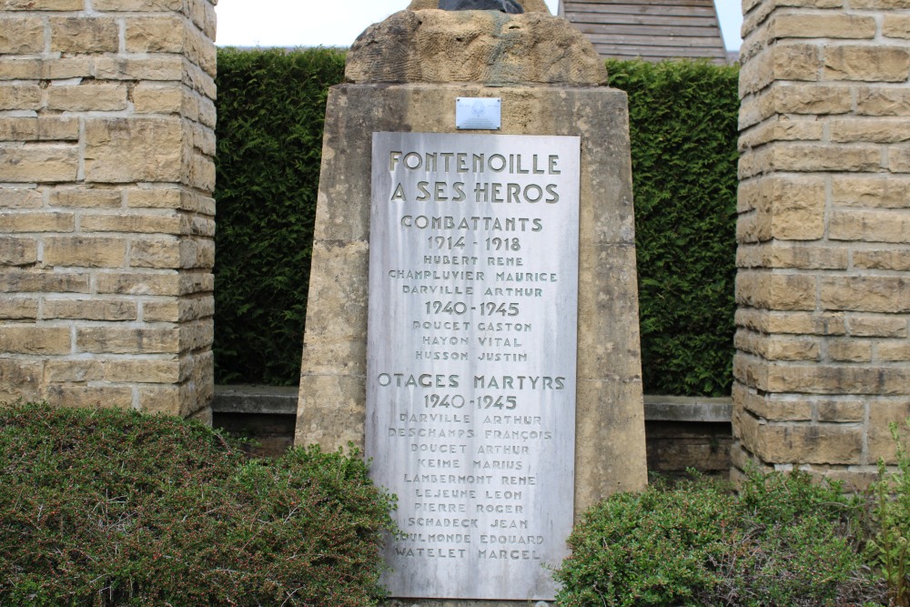 Oorlogsmonument Fontenoille	 #4