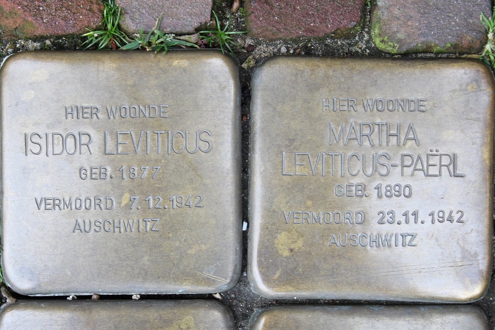 Stolpersteine Spuiboulevard 263 #2