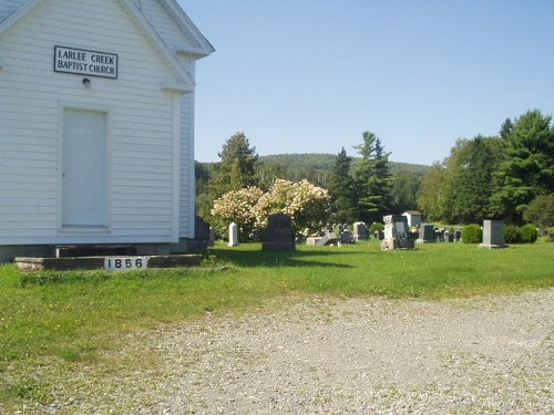 Commonwealth War Grave Larlee Creek Protestant Cemetery #1