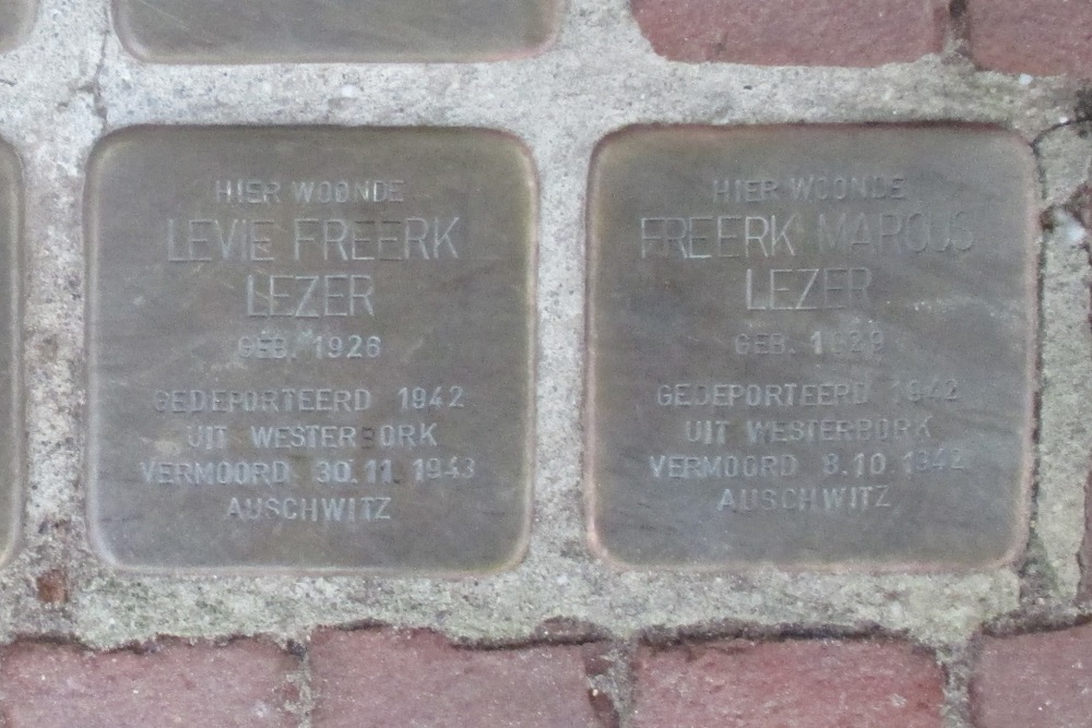 Stolpersteine Rolderstraat 23 #4